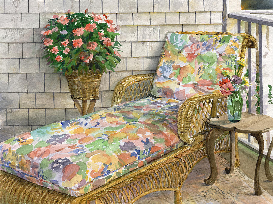 Summer Painting - Summer Chaise by Tyler Ryder