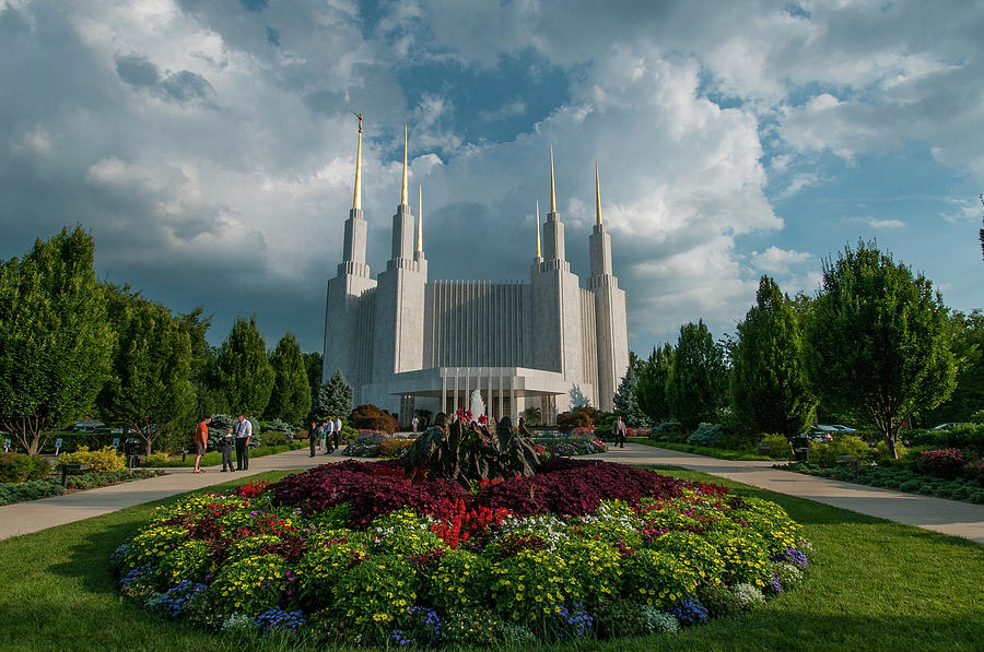 Summer Church Of The Latter Day Saints Photograph by Brian Green