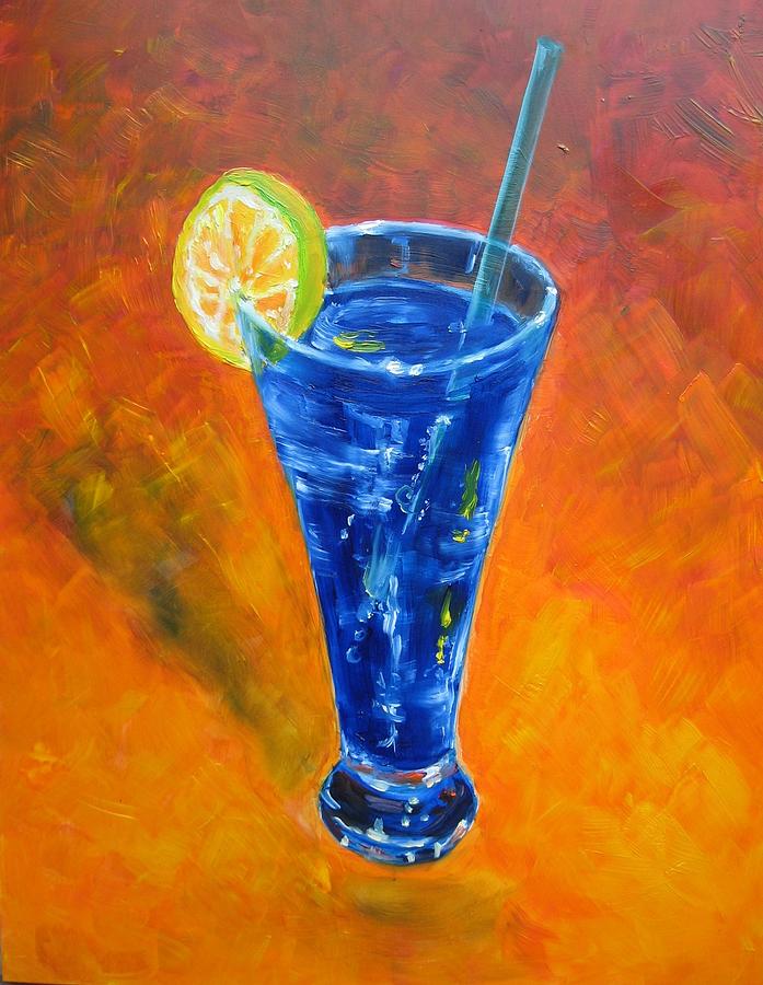 Summer Cocktail Painting by Tamara Geddes Pixels