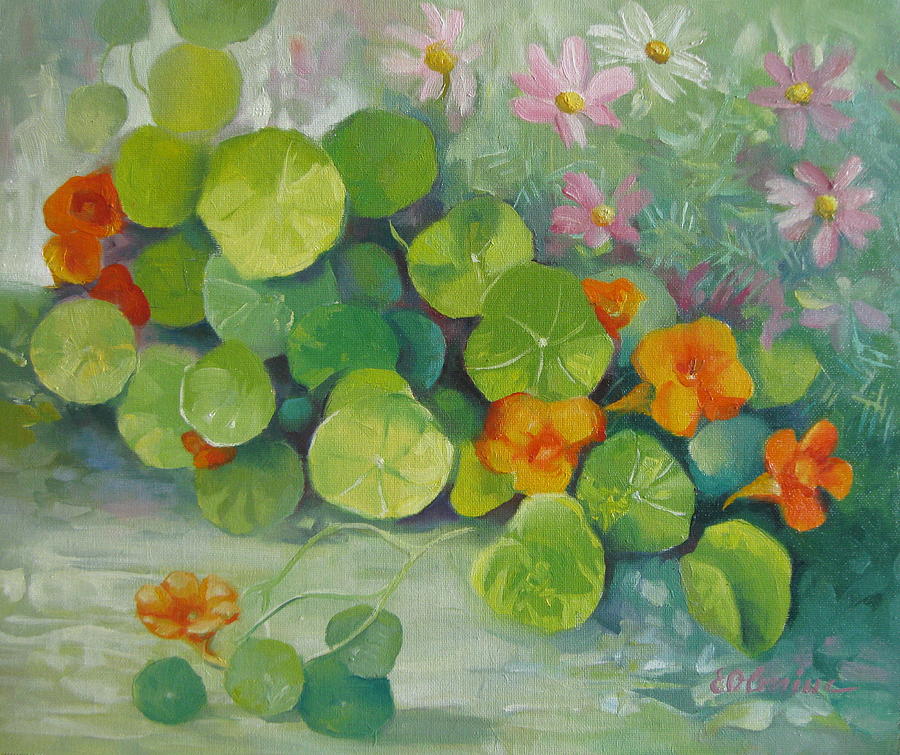 Summer Painting - Summer colors by Elena Oleniuc