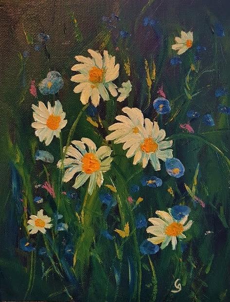 Summer Daisies         36 37      Painting by Cheryl Nancy Ann Gordon