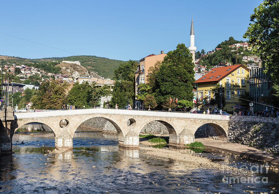 Summer day in Sarajevo Photograph by Didier Marti