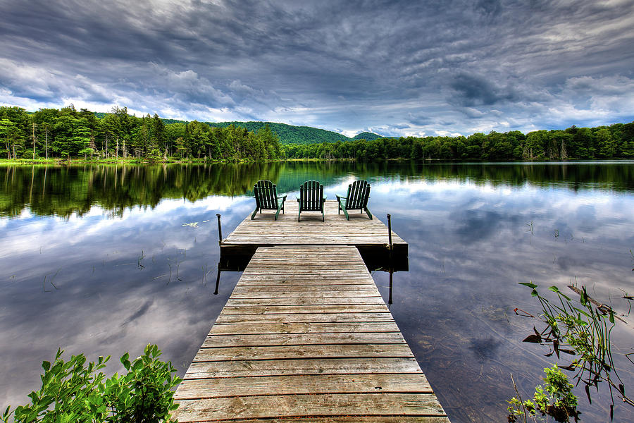 Summer Day in the Adirondacks Photograph by David Patterson
