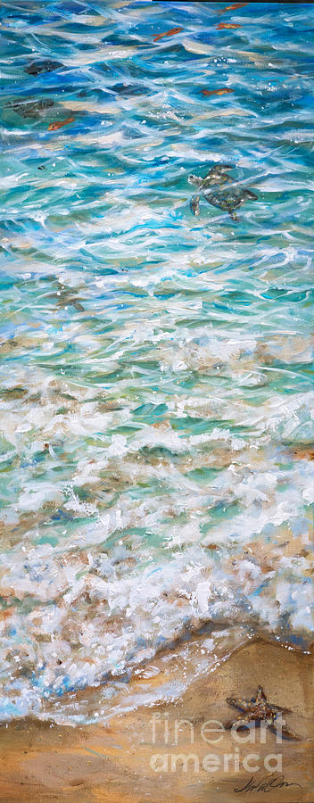 Beach Painting - Summer Escape by Linda Olsen