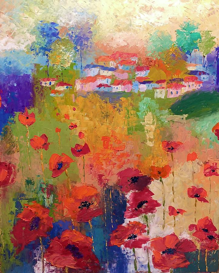 Summer Fields Painting by Marina Wirtz - Fine Art America