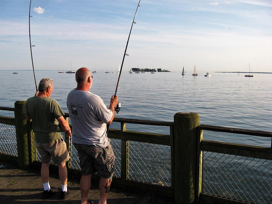 Summer fishing Photograph by John Scates