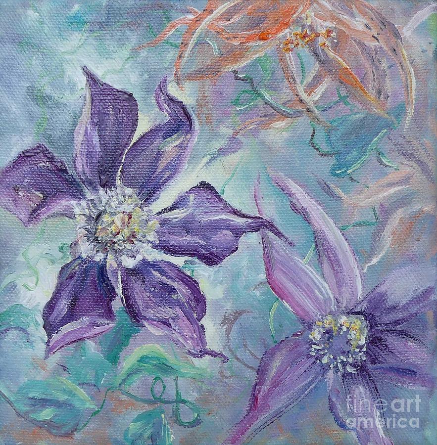 Summer Flowers No. 1 Painting by Ryn Shell