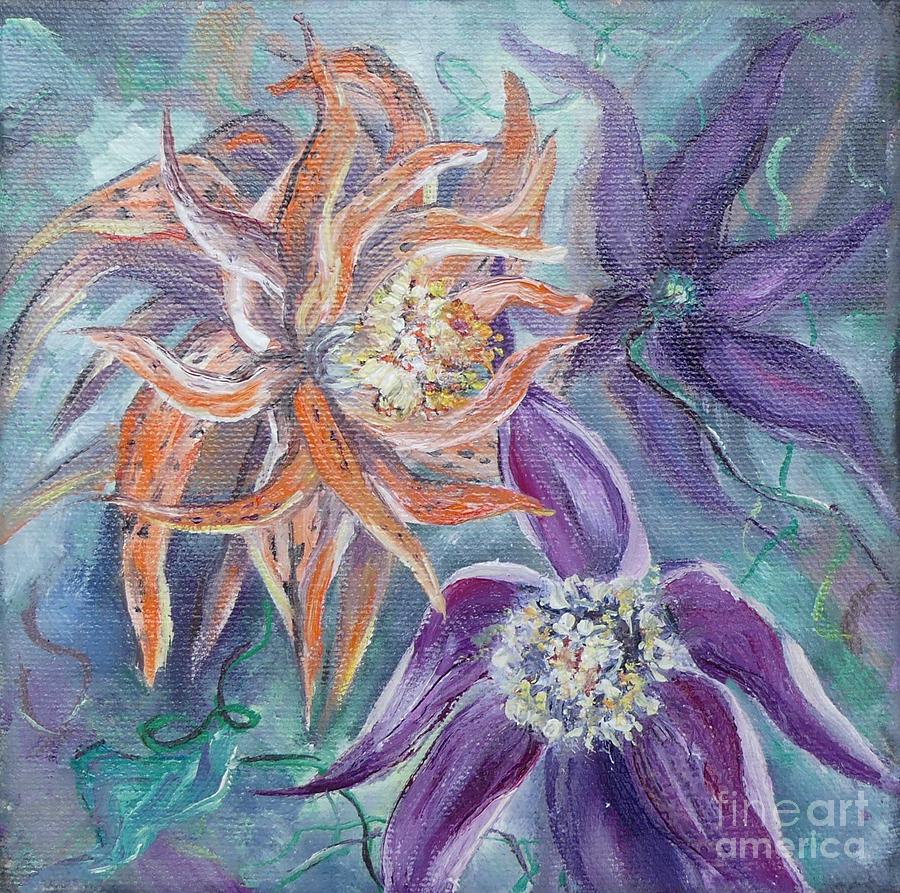 Summer Flowers No. 2 Painting by Ryn Shell