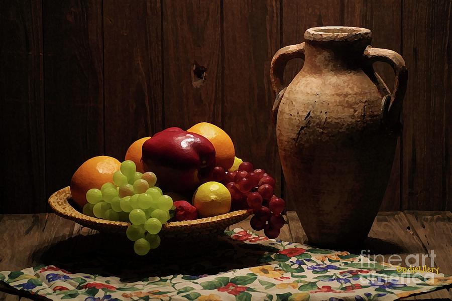 Still Life Photograph - Summer Fruit by Dodie Ulery