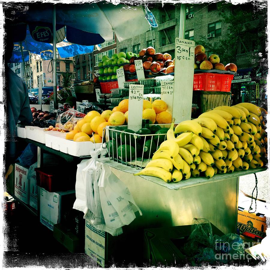 Banana Photograph - Summer Fruit by Miriam Danar