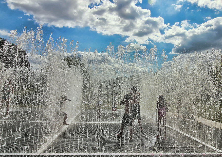 Wet Summer Fun Photograph by Allen Beatty