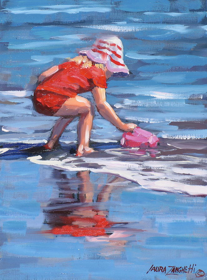 Summer Painting - Summer Fun by Laura Lee Zanghetti