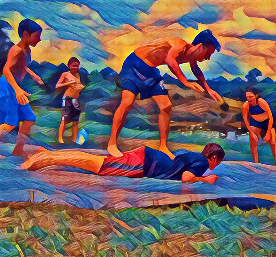 Summer Fun Digital Art by Michael Dickhoff - Fine Art America
