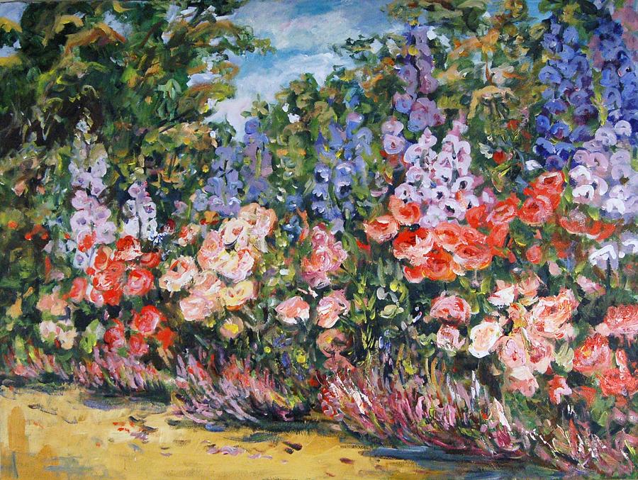 Summer Garden III Painting by Ingrid Dohm