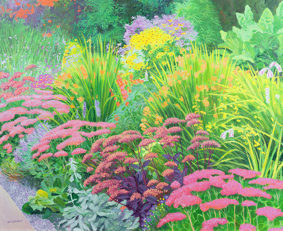 Garden Painting - Summer Garden by William Ireland