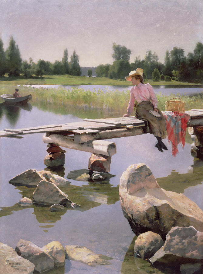 Summer Painting - Summer by Gunnar Berndtson