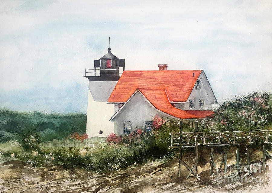 Summer In Maine Painting by Monte Toon
