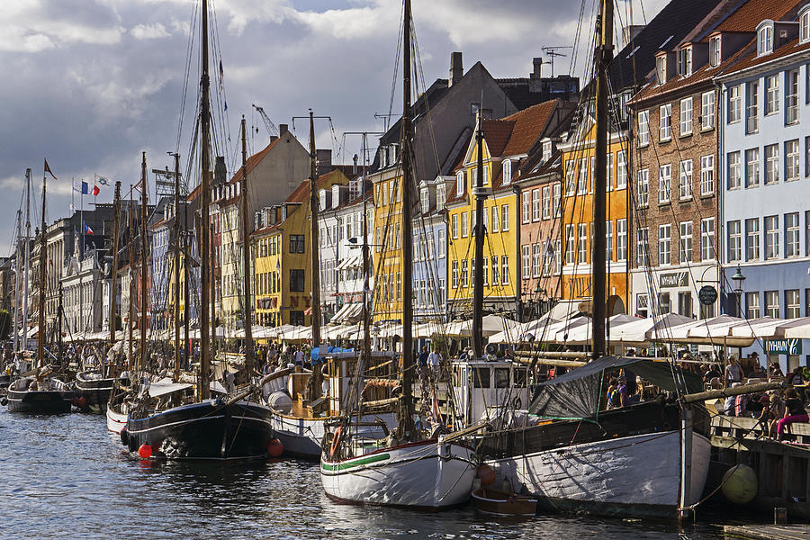 Summer in Nyhavn Photograph by Inge Riis McDonald