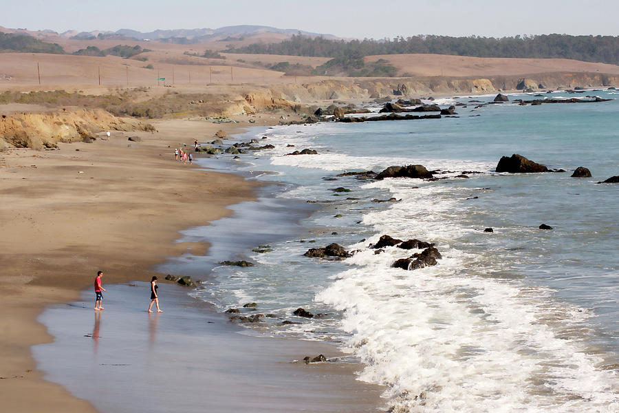 Summer in San Simeon Photograph by Art Block Collections
