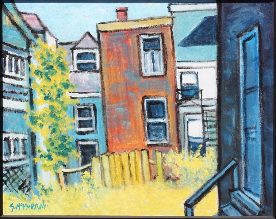 Summer In The City Painting By Garry Mcmurray