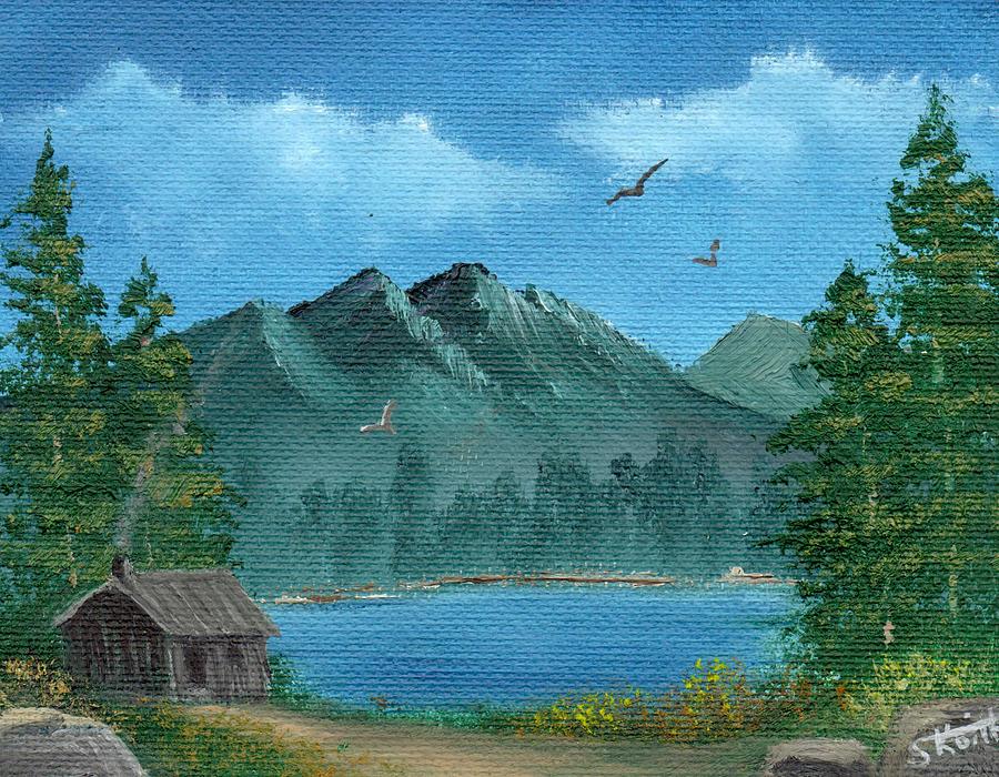 Summer in the Mountains Painting by Sheri Keith