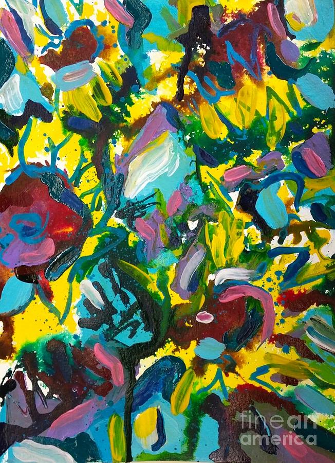 Summer Joy 1 Painting by Catherine Gruetzke-Blais