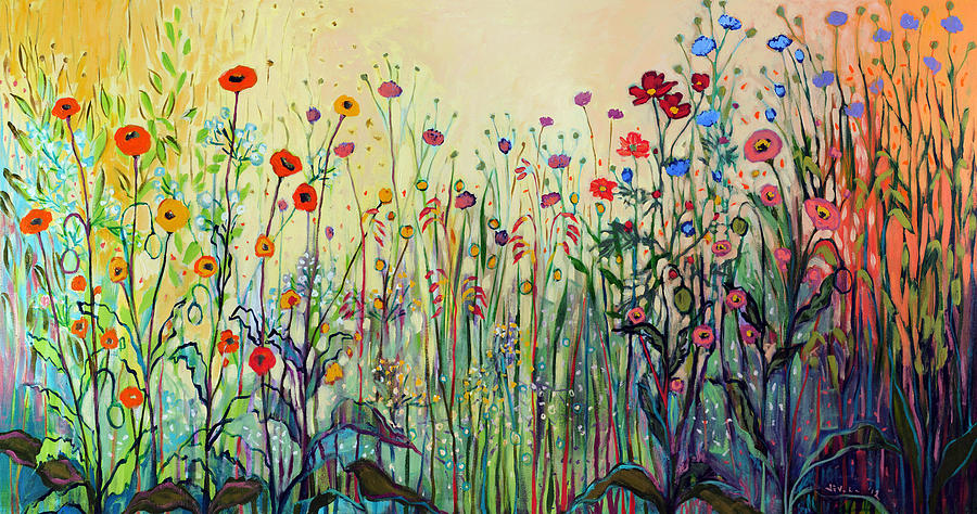 Poppy Painting - Summer Joy by Jennifer Lommers