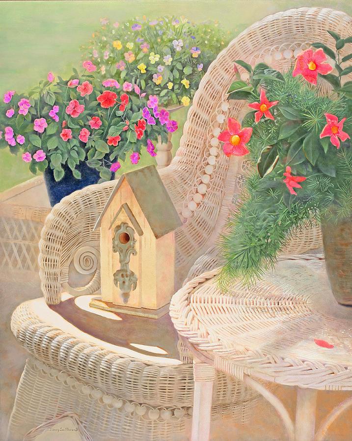 Summer Joy Painting by Nancy Lee Moran
