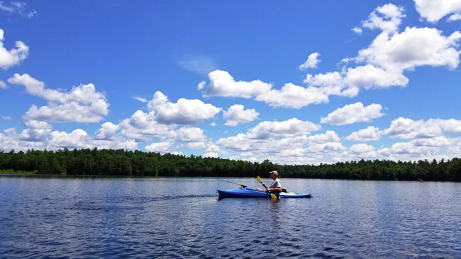 Summer Kayaking Fun Photograph by Brook Burling