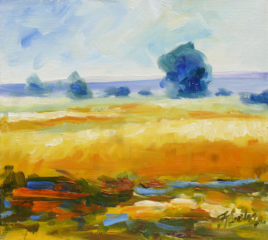 Summer landscape Painting by Irek Szelag