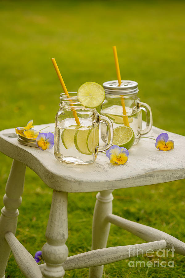 Summer Photograph - Summer Lemonade by Amanda Elwell