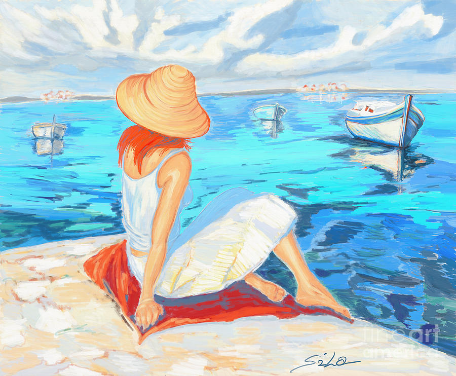 Summer Painting by Lidija Ivanek - SiLa