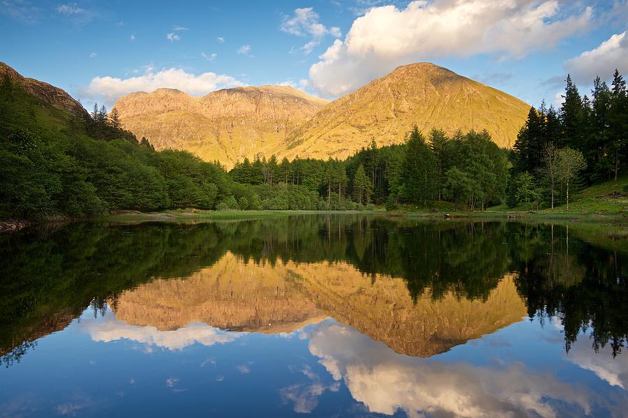 Summer light in Glencoe Photograph by Stephen Taylor