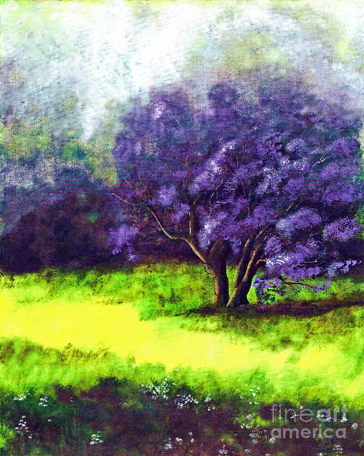 Summer Mist Painting by Patricia Griffin Brett