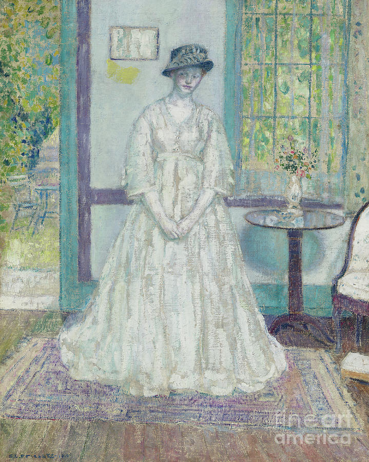 Summer Morning Painting by Frederick Carl Frieseke