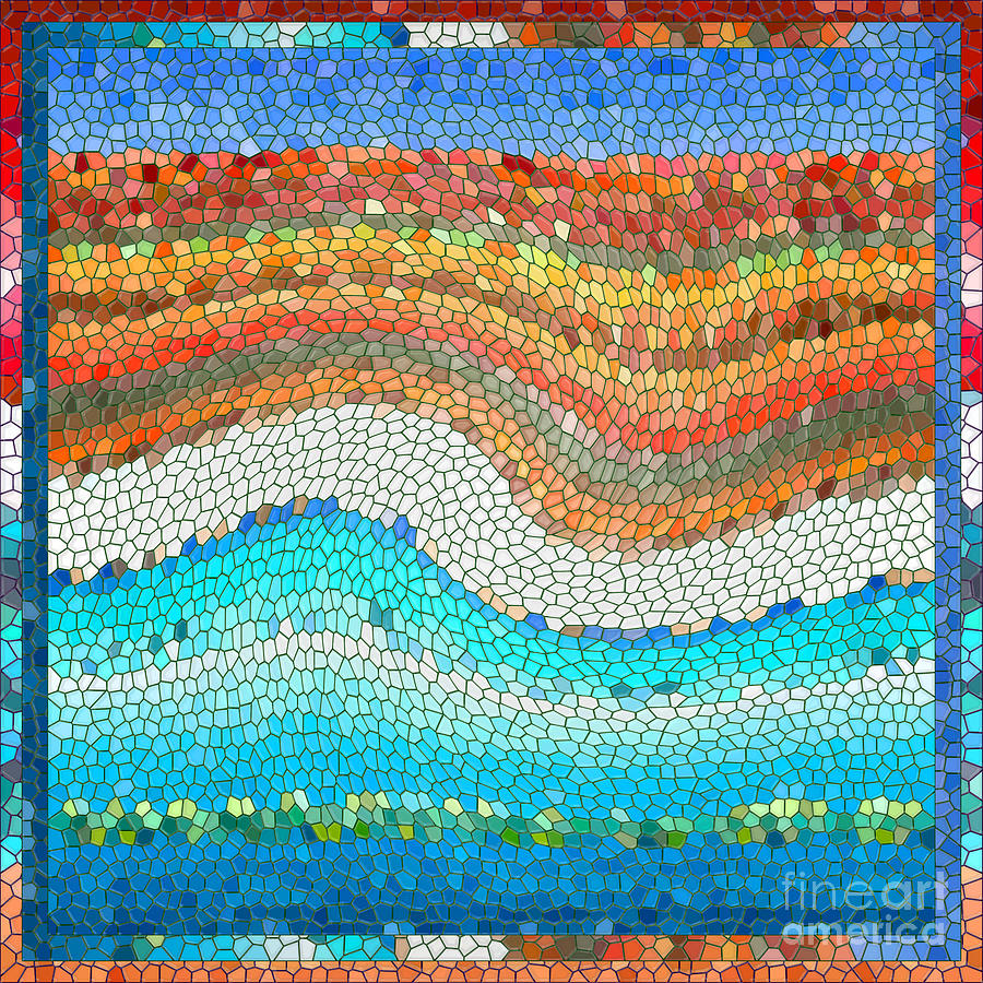 Summer Mosaic Digital Art by Melissa A Benson