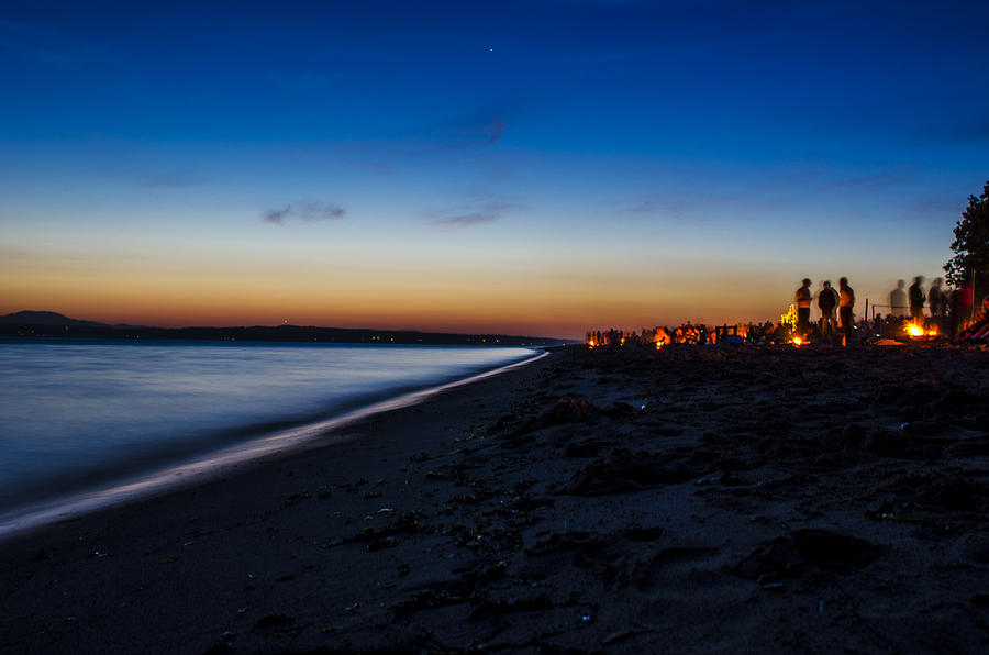 Summer Night at the Beach Photograph by Pelo Blanco Photo