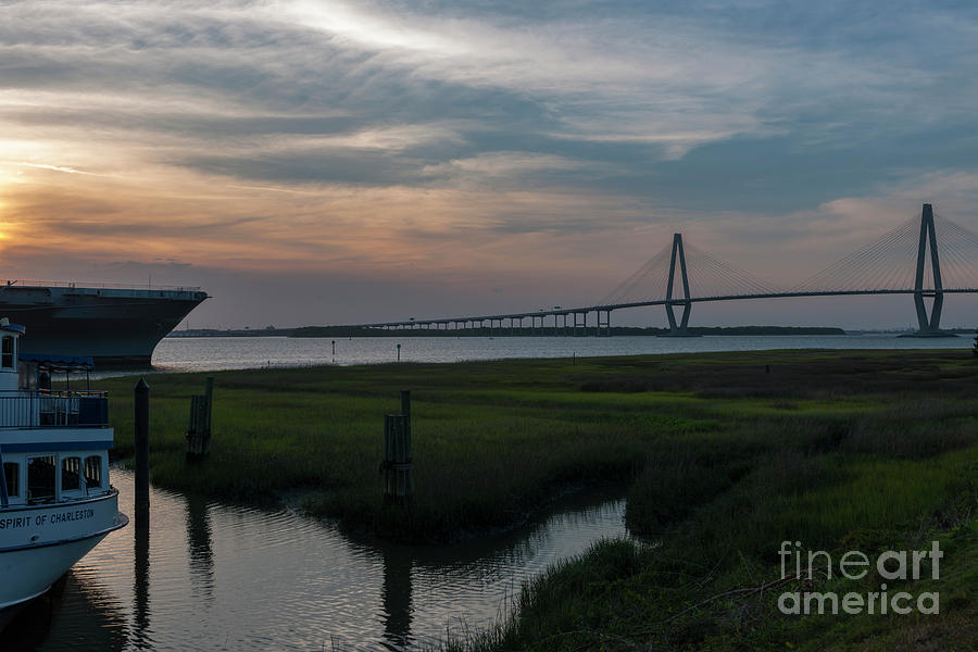 Summer Night in Charleston Photograph by Dale Powell
