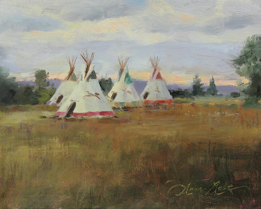 Summer Painting - Summer Nomads by Anna Rose Bain
