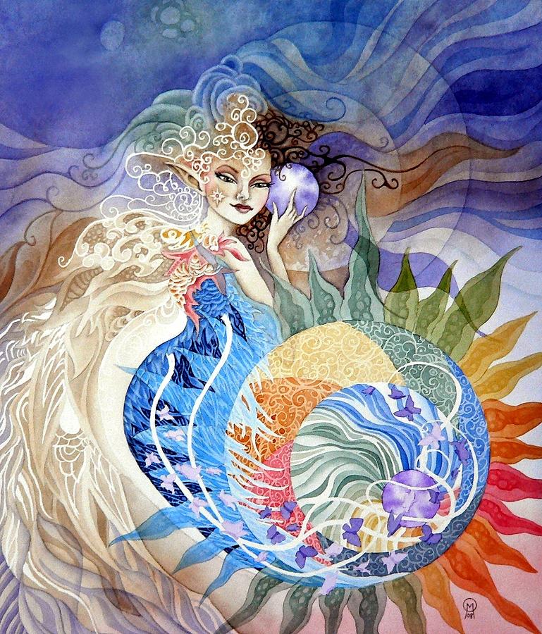 Fairy Painting - Summer of Love by Ora  Moon