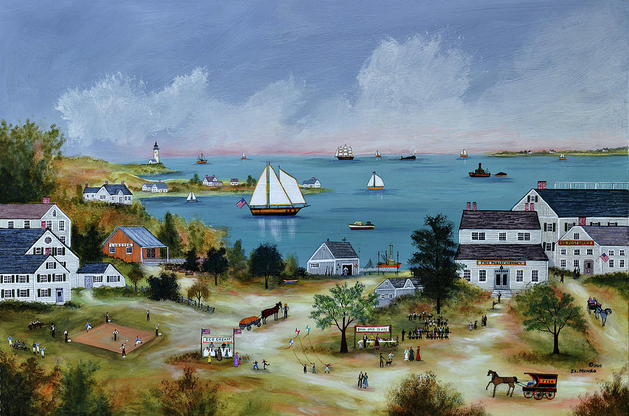 Summer On Cape Cod Painting