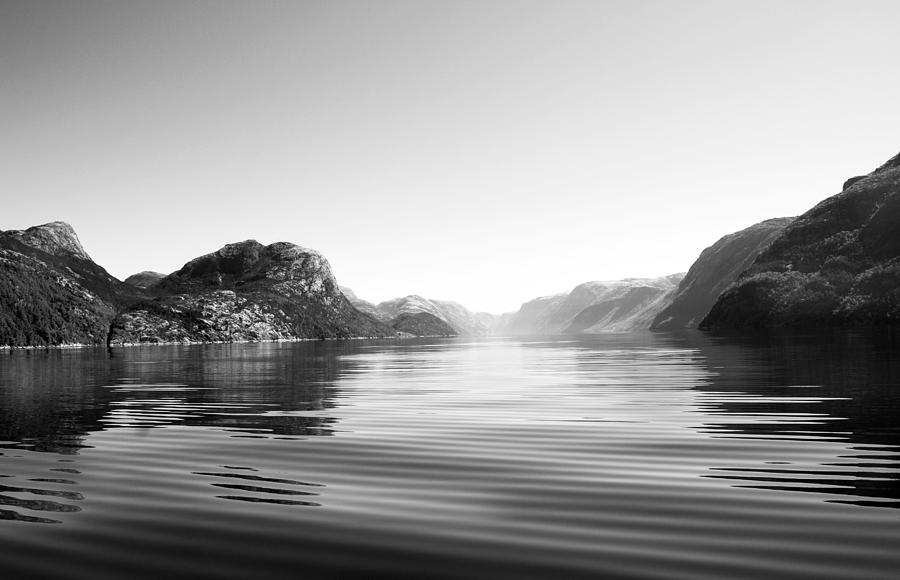Summer on the Fjord. Photograph by Terence Davis