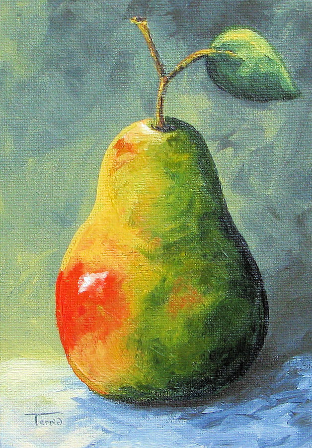 Summer Pear Painting by Torrie Smiley