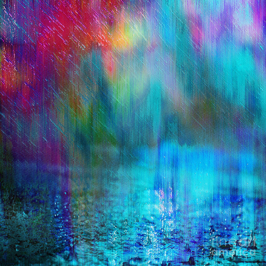 Summer Rain Digital Art by Klara Acel