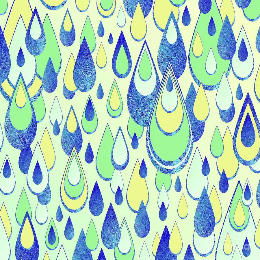 Summer Rain Digital Art by Zaira Dzhaubaeva