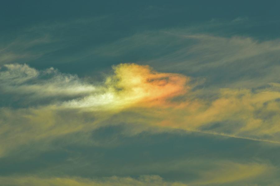 Summer Rainbow Cloud  Photograph by Lyle Crump