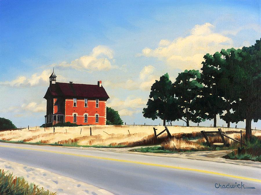 Summer Recess Near Rosemont Painting by Phil Chadwick