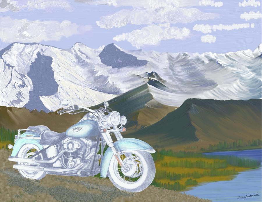 Summer Ride Drawing by Terry Frederick