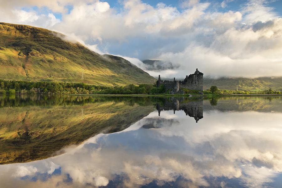Summer runrise at Loch Awe Photograph by Stephen Taylor