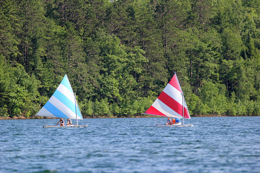 Summer Sailers Photograph by Brook Burling